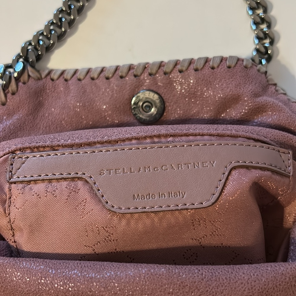 STELLA MCCARTNEY Falabella Vegetarian Suede Bag - Picture 4 of 10